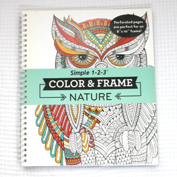 New Adult Coloring Book 3 Set Bundle: Travel and Animals - Picture 7 of 8
